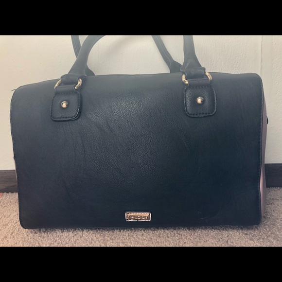 Pastel and black color block bag - Picture 3 of 7